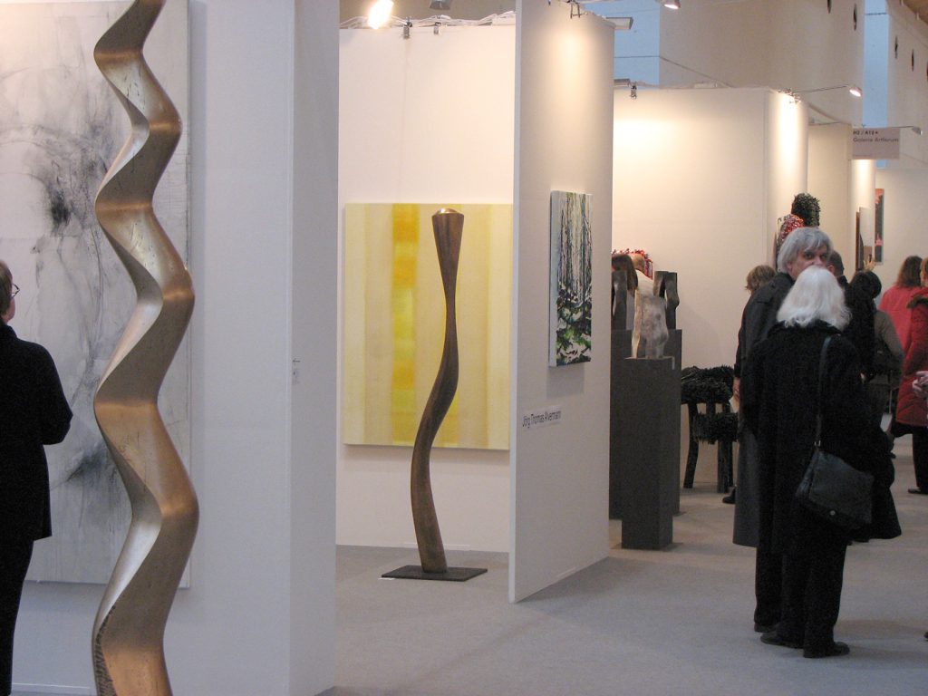 Art Karlsruhe 2006, mit Galerie ArtForum Hannover Bronzen